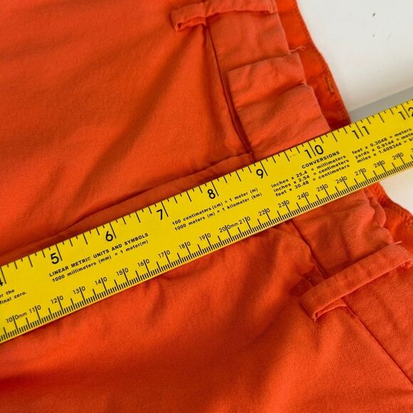 Polo Ralph Lauren Orange Straight Fit 9” Chino Shorts 36 - Picture 8 of 10